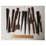 Assorted Punches & Chisels 1 Lot