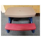Little Tykes Plastic Fold Up Picnic Table