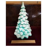 Blow Mold Christmas Tree 19" H Incomplete