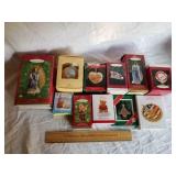 11 Assorted Hallmark Christmas Ornaments 1 Lot