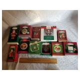 11 Assorted Hallmark Christmas Ornaments 1 Lot