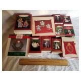 11 Assorted Hallmark Christmas Ornaments 1 Lot