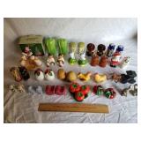 21 Assorted Salt & Pepper Shaker Sets 1 Lot