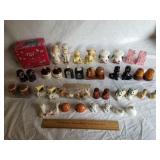 21 Assorted Salt & Pepper Shaker Sets 1 Lot
