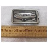 Goodyear Blimp Belt Buckle
