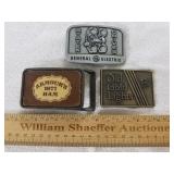 Advertising Belt Buckles 1 Lot