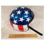Flag Motorcycle Helmet Size Large