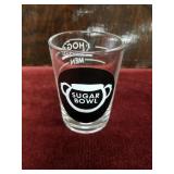 Local Sugar Bowl Bar Glass Advertising Piece
