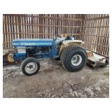 Ford 1910 Diesel 4WD Tractor w/ Mower & Blade