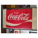 Vintage Lighted Coca Cola Sign