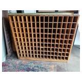 1957 Apollo Post Office Wooden Postal Box Section