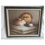 Sand Art On Canvas Native American