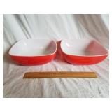 2 Pyrex Bowls