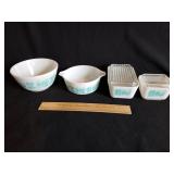 Pyrex Americana 1 Lid Chipped