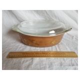 Pyrex Americana Dish w/ Lid - Lid is Chipped