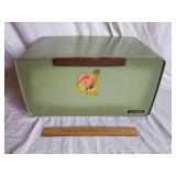 Vintage Lincoln Metal Bread Box