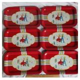 Vintage Metal Serving Trays