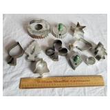 Vintage Metal Cookie Cutters