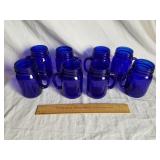Cobalt Blue Jar Mugs
