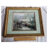 Thomas Kinkade Country Print