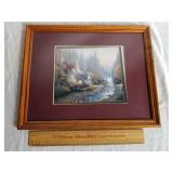 Thomas Kinkade The Forest Chapel