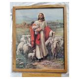 Religious Print 17 X 21"