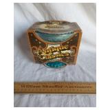 Jeannette Glass Footed Compote w/ Box