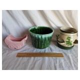 3 Vintage Planters 1 McCoy