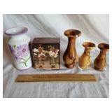 Assorted Vases 1 Lot