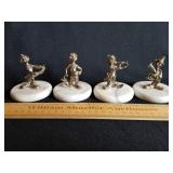 Marble Base Figurines