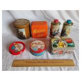 Vintage Tins 1 Lot