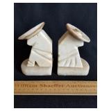 Marble Bookends 5 & 1/2" H