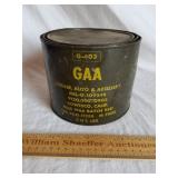 1966 Military 5lb Grease Can