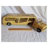 Vintage Buddy L Car Carrier 27" L