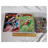 Vintage Superhero Puzzles & Journal