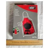 Weber Grill Apron NIB