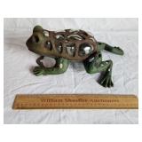 Cast Iron Frog Can Be Lit