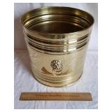 Brass Can 11& 1/2" H