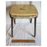 Vintage Stool 15" H