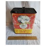 A Penn 2 Gallon Oil Can