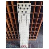 Big 4 Bowling Alley Horse Race Masonite Board