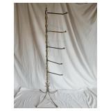 Mid Century Towel Rack 52" H