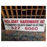 Holiday Hardware Plastic Truck Sign 12 x 36"