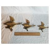Brass Geese Wall Decor