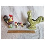 Rooster Figurines