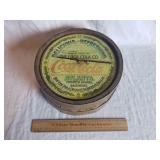 Coca Cola Barrel Clock 11" D Works