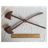 Decorative Wooden Axes