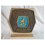 Molson Beer Sign 14 X 14"