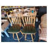4 Oak Bar Stools 43