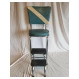 Vintage Step Stool 37 & 1/2 " H